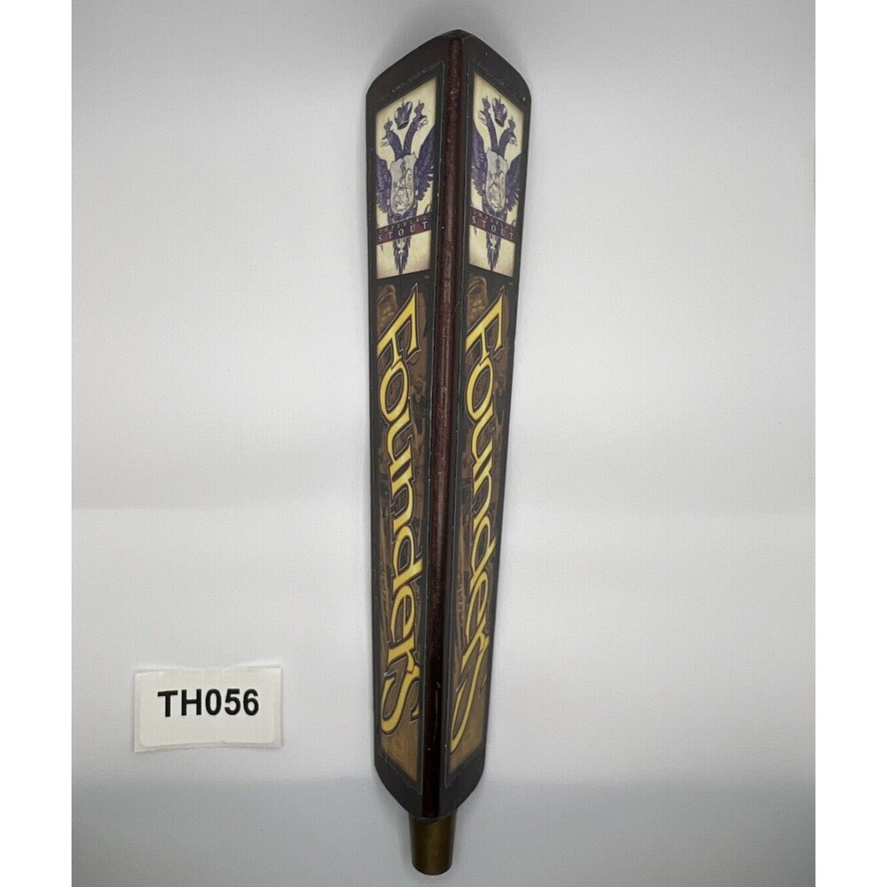 FOUNDERS BREWING Co Michigan ~ Imperial Stout ~ 3 Sided Beer Tap Handle